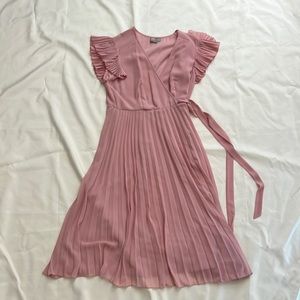 ASOS pink special occasion dress